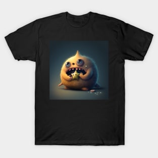 Space monster eating the stars T-Shirt